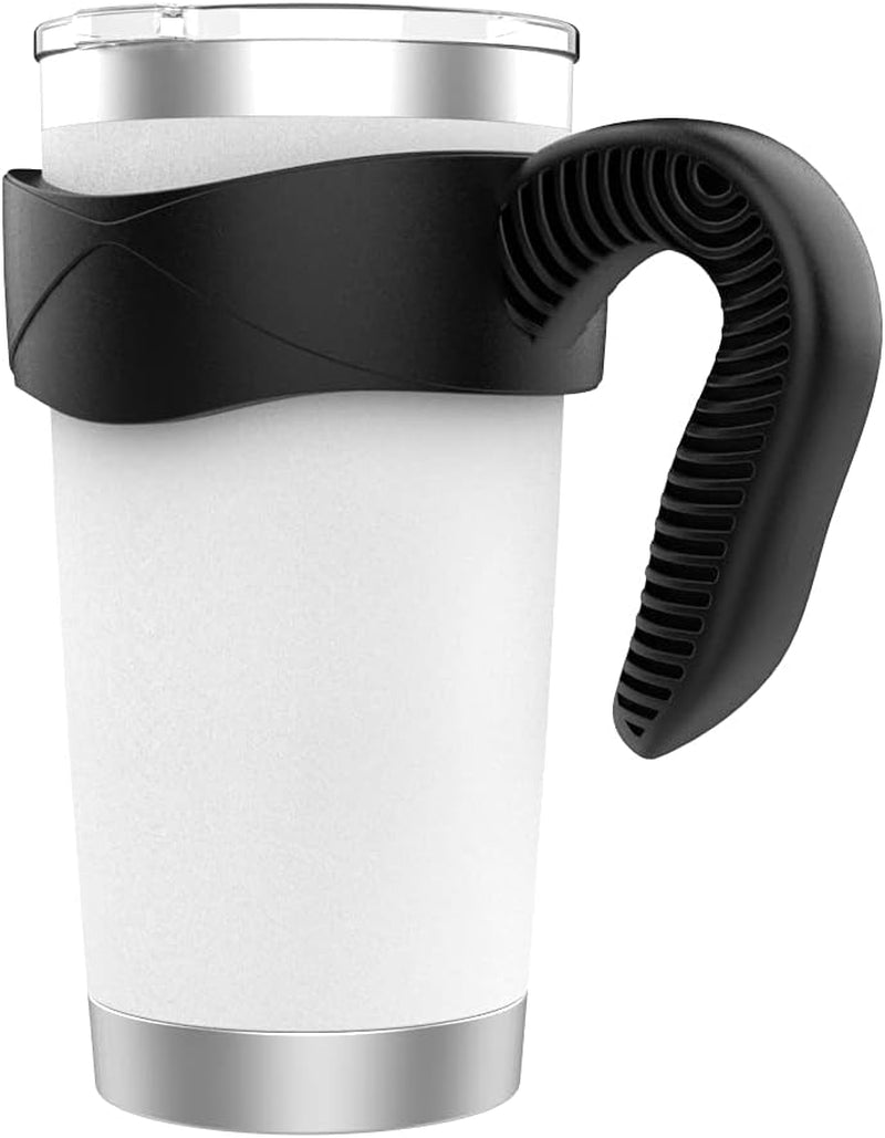 Tumbler Handle Fits for 20 OZ YETI, OZARK TRAIL, Rambler Tumbler(Black,Handle Only,Cup Not Include)