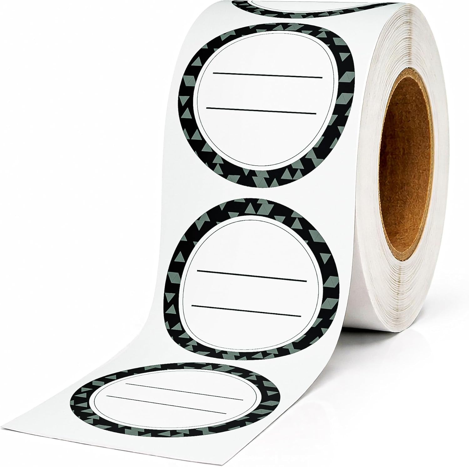 Canning Labels Dissolvable Stickers for Mason Jars and More (2" round 200/Roll) Canning Supplies Washes off in Seconds like Magic - Jar Labels Homemade Jam, Jelly, and More (Slate)